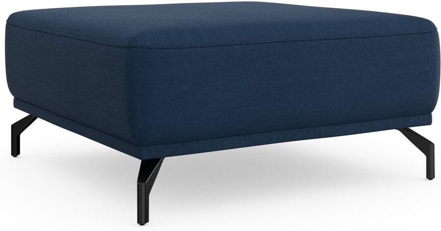 Sit&more Hocker Bailando met binnenvering en zwarte matte metalen poten - Foto 6