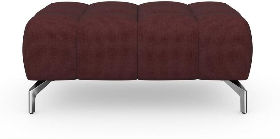 Sit&more Hocker Blauw met zilverkleurige poten - Foto 11