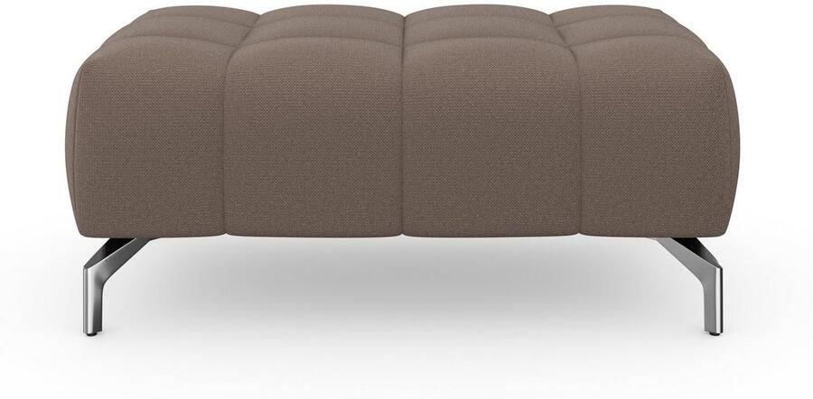 Sit&more Hocker Blauw met zilverkleurige poten - Foto 11