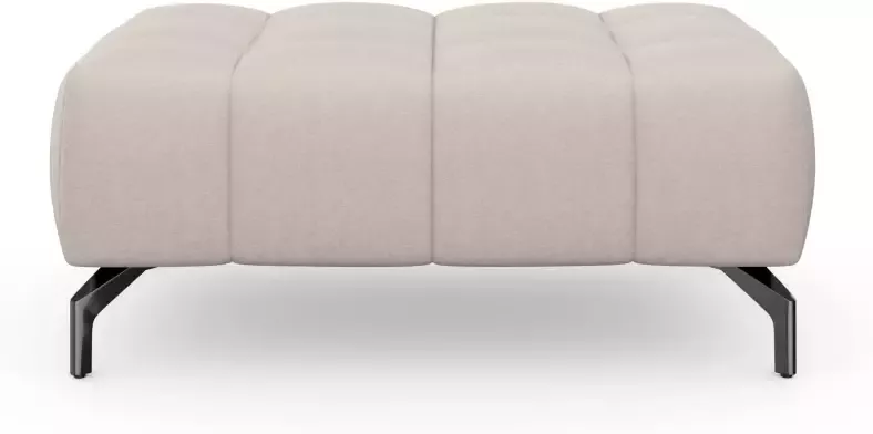 sit&more Hocker Blauw met zwarte poten