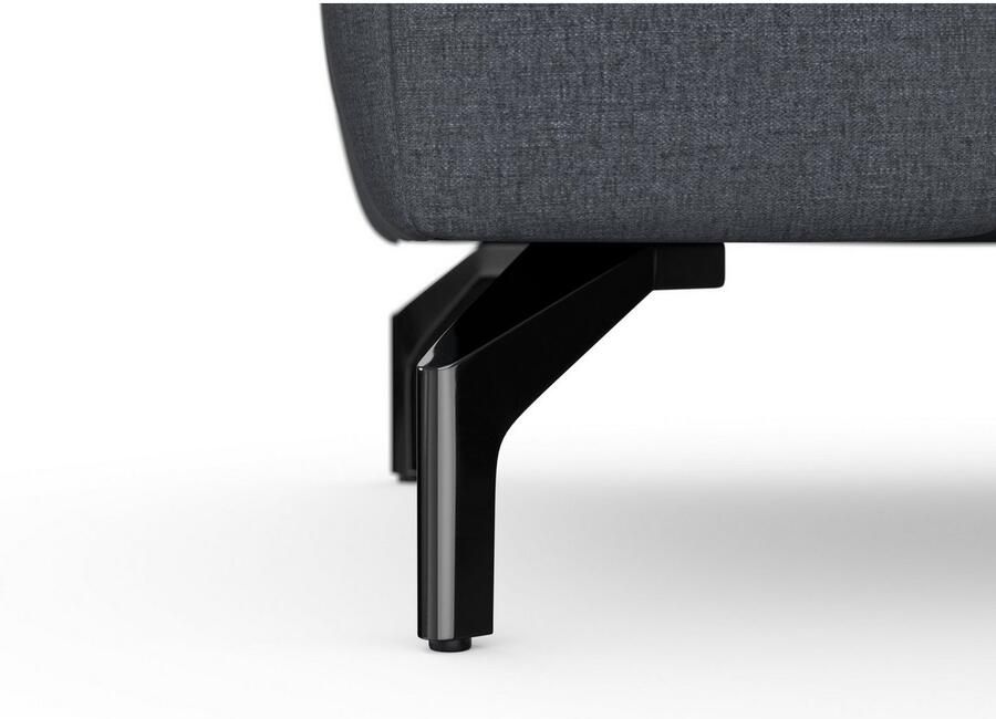 Sit&more Hocker Blauw met zwarte poten - Foto 5