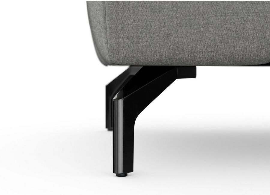 Sit&more Hocker Blauw met zwarte poten - Foto 5