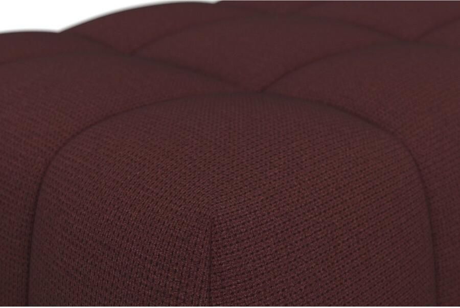 Sit&more Hocker Blauw met zilverkleurige poten - Foto 6