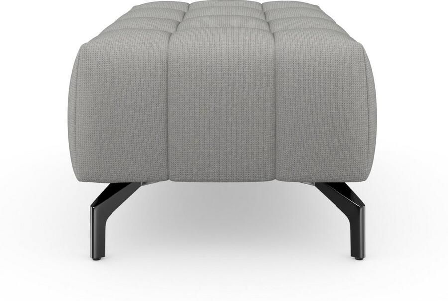 Sit&more Hocker Blauw met zwarte poten - Foto 6