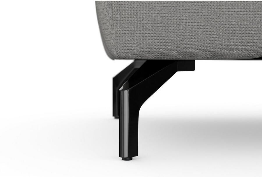 Sit&more Hocker Blauw met zwarte poten - Foto 5