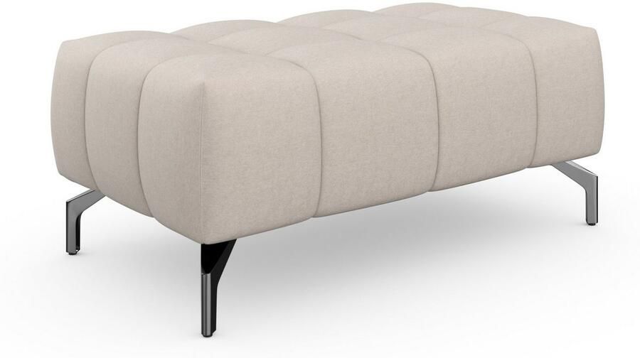 Sit&more Hocker Blauw met zwarte poten - Foto 10