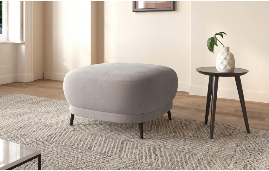 Sit&more Hocker Blues met metalen poten matzwart - Foto 5