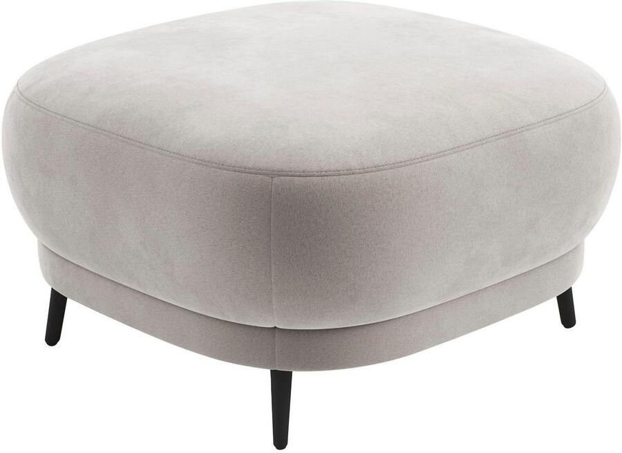 Sit&more Hocker Blues met metalen poten matzwart - Foto 4