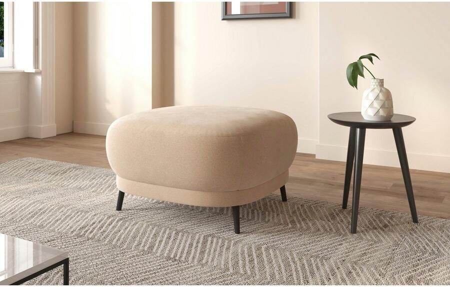 Sit&more Hocker Blues met metalen poten matzwart - Foto 5