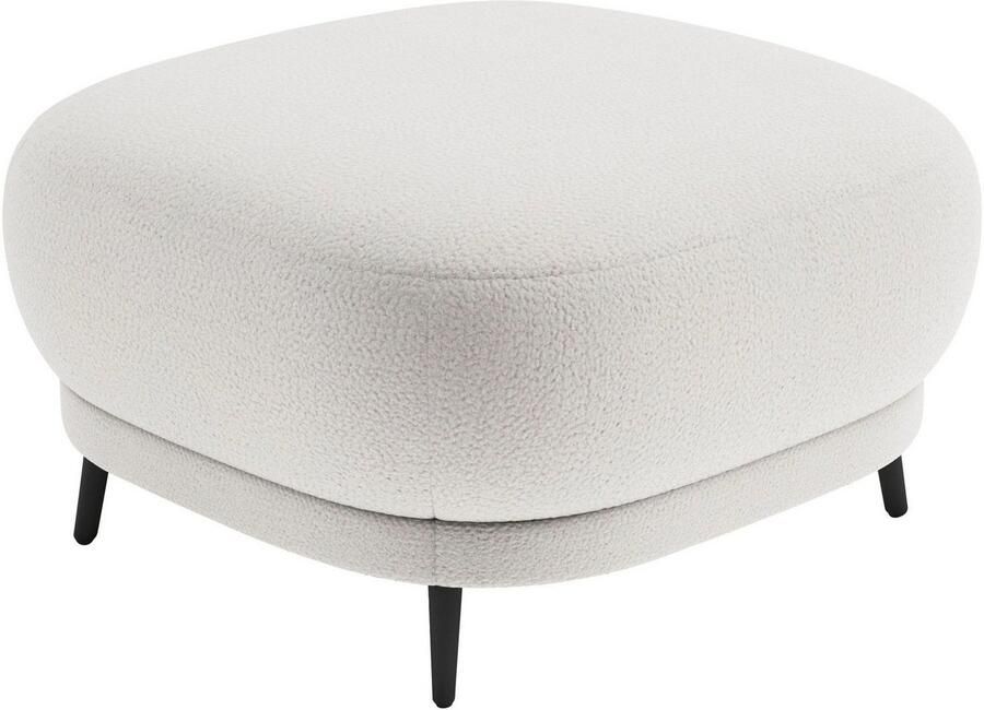 Sit&more Hocker Blues met metalen poten matzwart - Foto 4