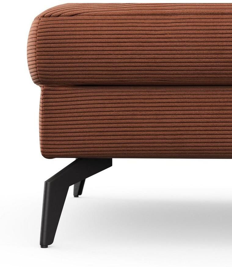 Sit&more Hocker Cabana met gestylede metalen poten