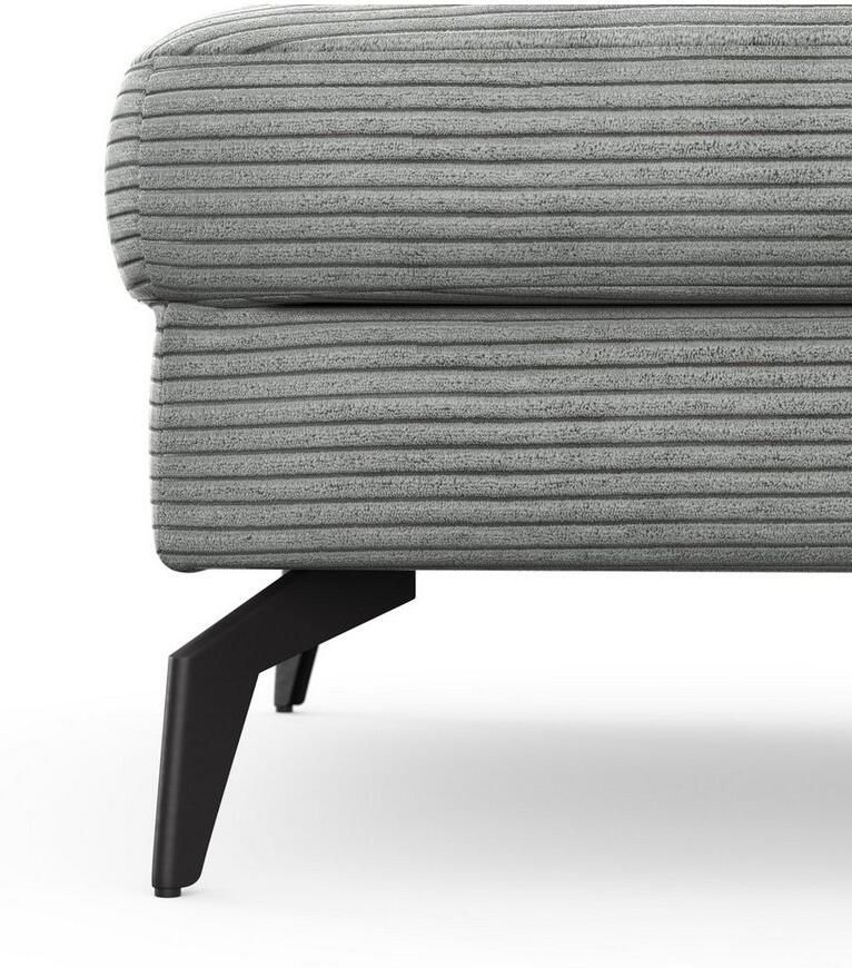Sit&more Hocker Cabana met gestylede metalen poten