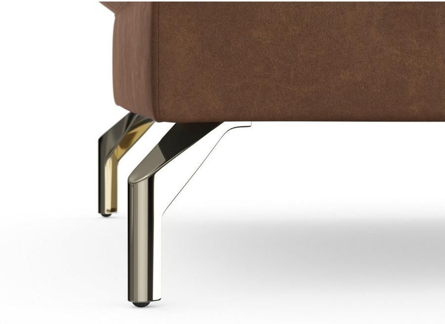 Sit&more Hocker Fashion met binnenvering met gesatineerde nikkel poten - Foto 3