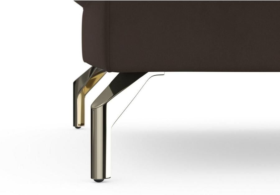 Sit&more Hocker Fashion met binnenvering met gesatineerde nikkel poten - Foto 3