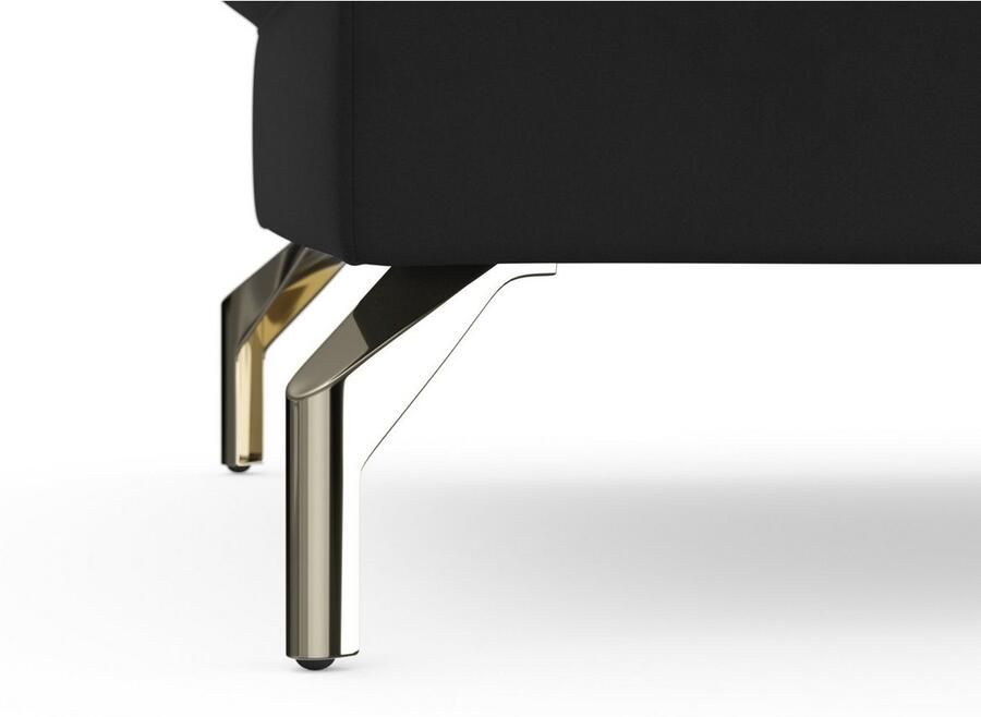 Sit&more Hocker Fashion met binnenvering met gesatineerde nikkel poten - Foto 3