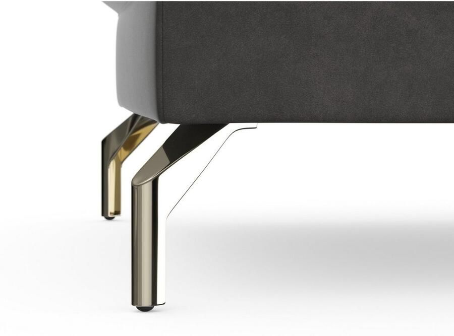 Sit&more Hocker Fashion met binnenvering met gesatineerde nikkel poten - Foto 3