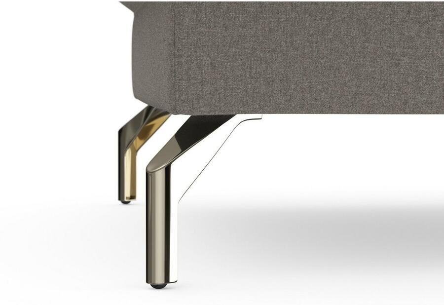 Sit&more Hocker Fashion met binnenvering met gesatineerde nikkel poten - Foto 3