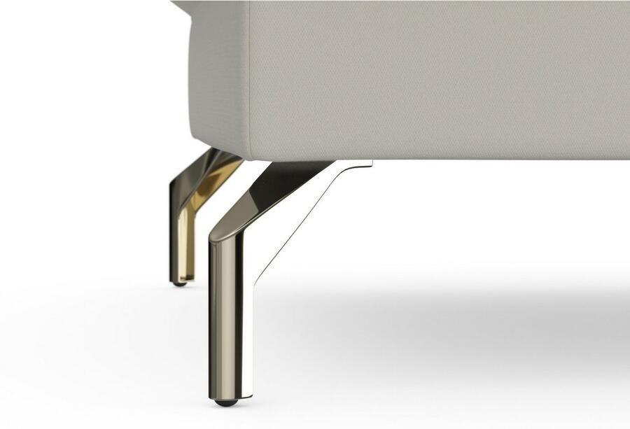 Sit&more Hocker Fashion met binnenvering met gesatineerde nikkel poten - Foto 3