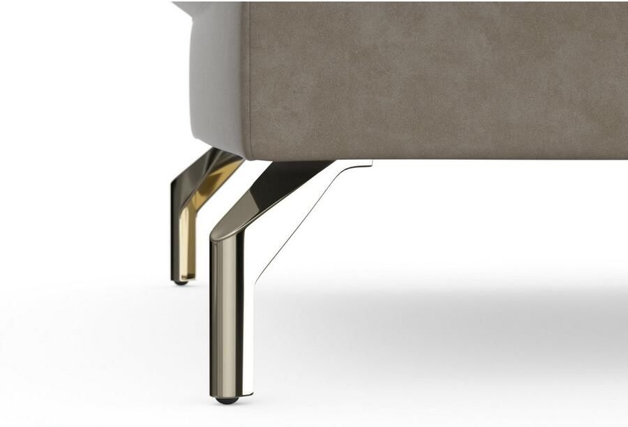 Sit&more Hocker Fashion met binnenvering met gesatineerde nikkel poten - Foto 3