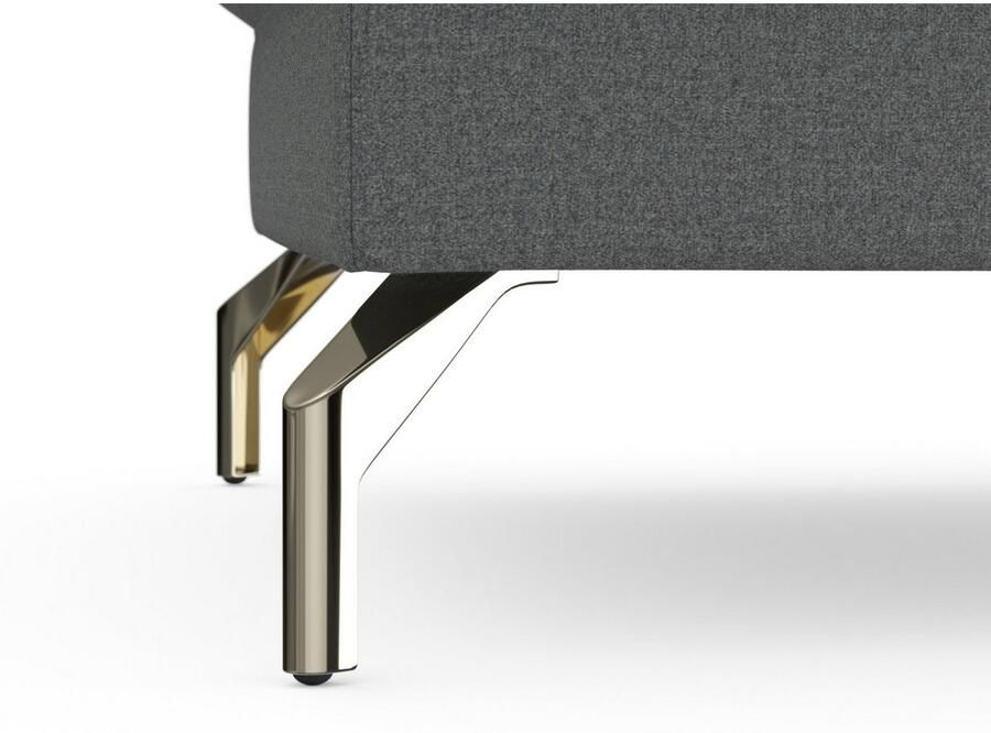 Sit&more Hocker Fashion met binnenvering met gesatineerde nikkel poten - Foto 3