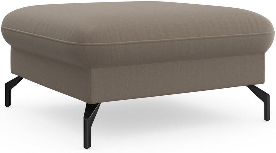 Sit&more Hocker Fashion met binnenvering met hoogwaardige zwarte metalen poten - Foto 5