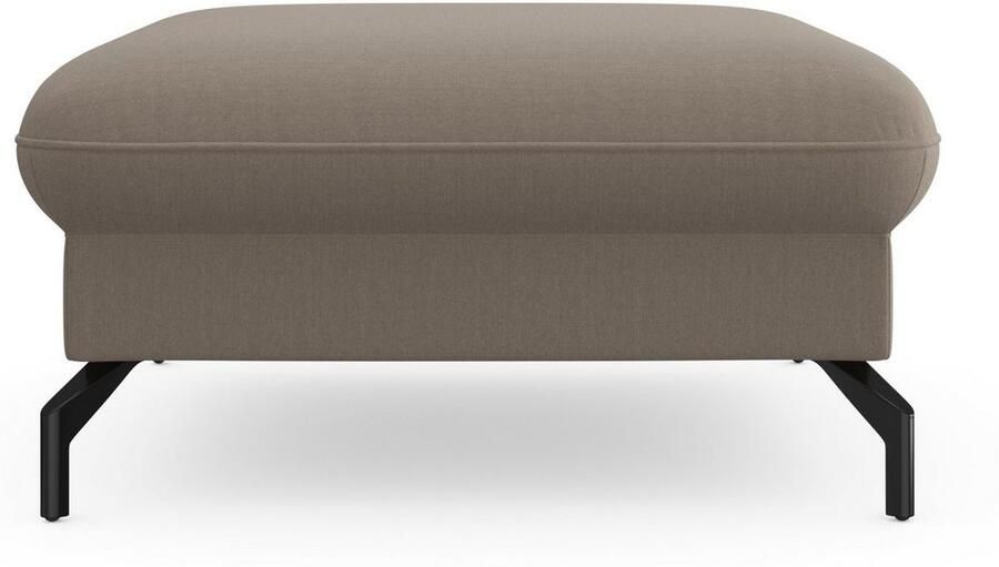 Sit&more Hocker Fashion met binnenvering met hoogwaardige zwarte metalen poten - Foto 4