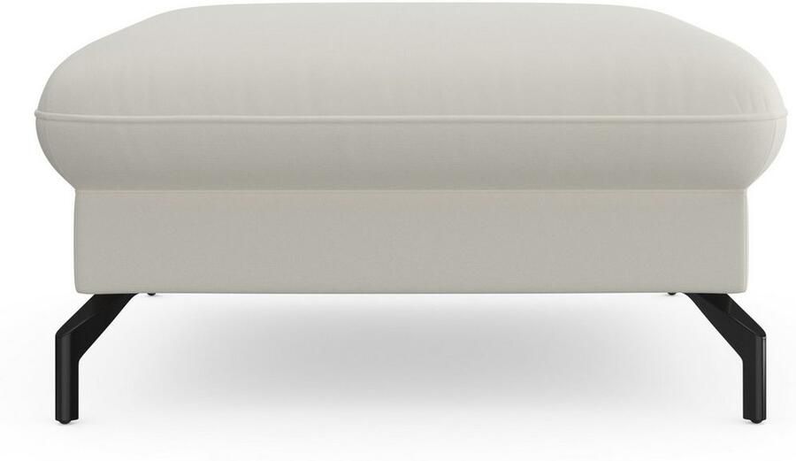 Sit&more Hocker Fashion met binnenvering met hoogwaardige zwarte metalen poten - Foto 4