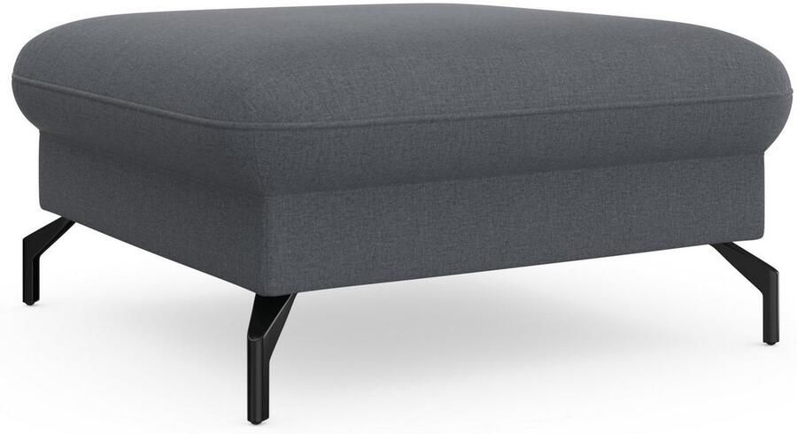 Sit&more Hocker Fashion met binnenvering met hoogwaardige zwarte metalen poten - Foto 5