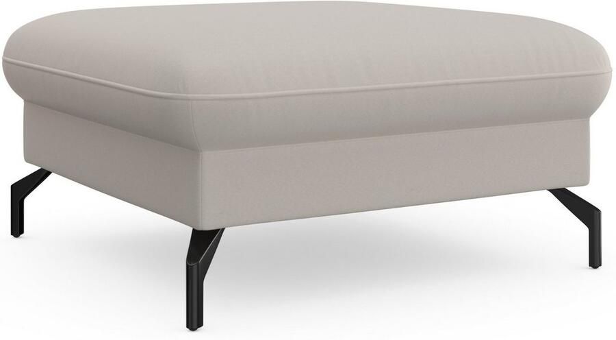 Sit&more Hocker Fashion met binnenvering met hoogwaardige zwarte metalen poten - Foto 6