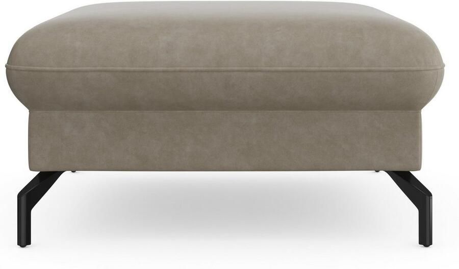 Sit&more Hocker Fashion met binnenvering met hoogwaardige zwarte metalen poten - Foto 4