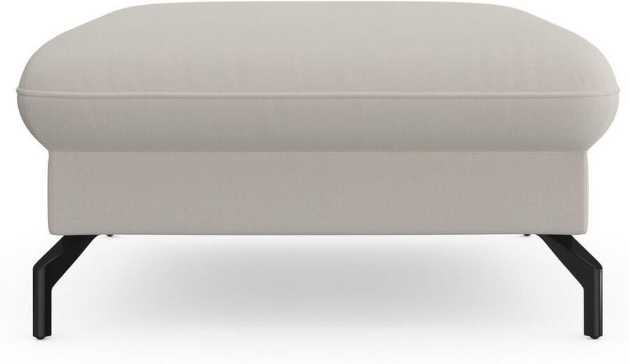 Sit&more Hocker Fashion met binnenvering met hoogwaardige zwarte metalen poten - Foto 4