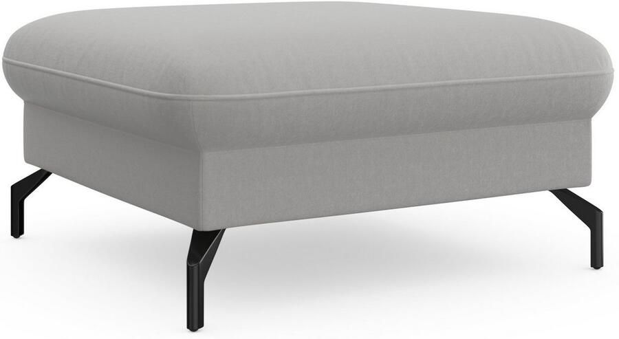 Sit&more Hocker Fashion met binnenvering met hoogwaardige zwarte metalen poten - Foto 5
