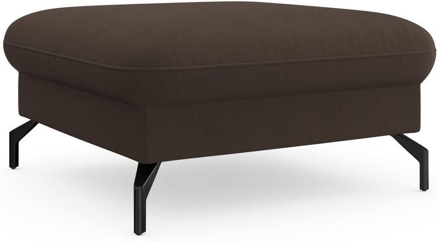 Sit&more Hocker Fashion met binnenvering met hoogwaardige zwarte metalen poten - Foto 5