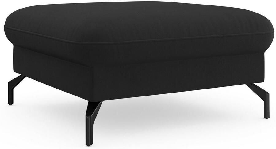 Sit&more Hocker Fashion met binnenvering met hoogwaardige zwarte metalen poten - Foto 6