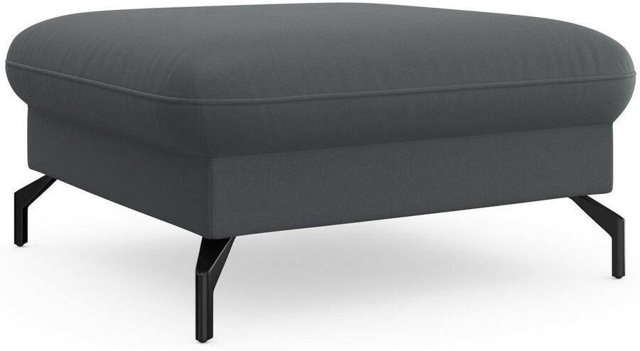 Sit&more Hocker Fashion met binnenvering met hoogwaardige zwarte metalen poten - Foto 6