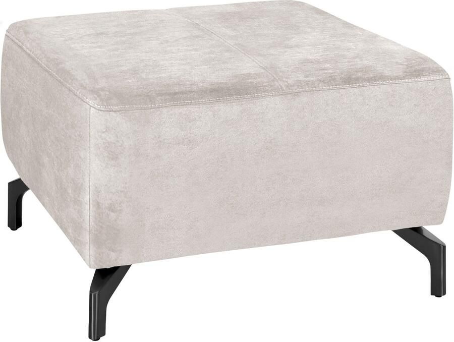 Sit&more Hocker GIZEH Poothoogte 12 cm naar keuze in 2 verschillende pootkleuren - Foto 4