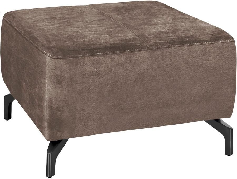 Sit&more Hocker GIZEH Poothoogte 12 cm naar keuze in 2 verschillende pootkleuren - Foto 4