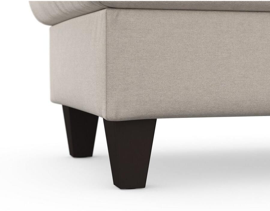 Sit&more Hocker met bergruimte Farö met bergruimte en binnenvering en wengékleurige poten - Foto 4