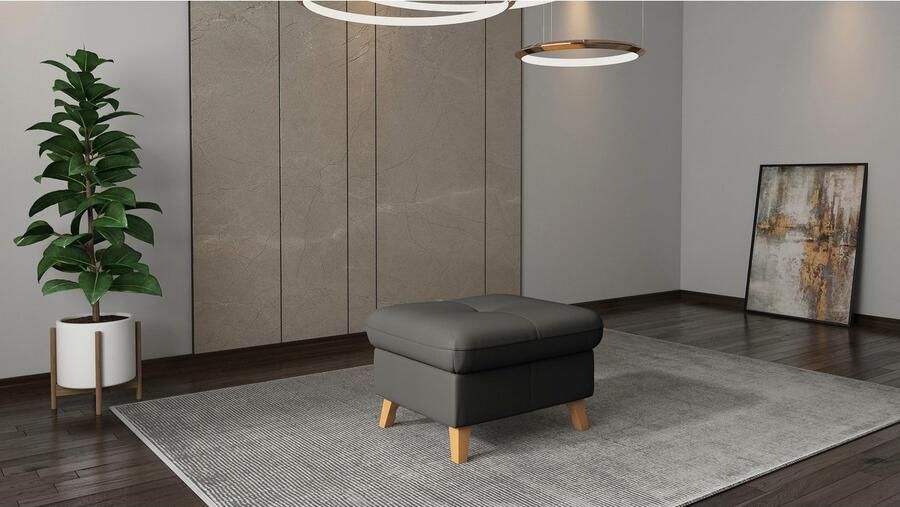 Sit&more Hocker met bergruimte Göteborg met binnenvering - Foto 3