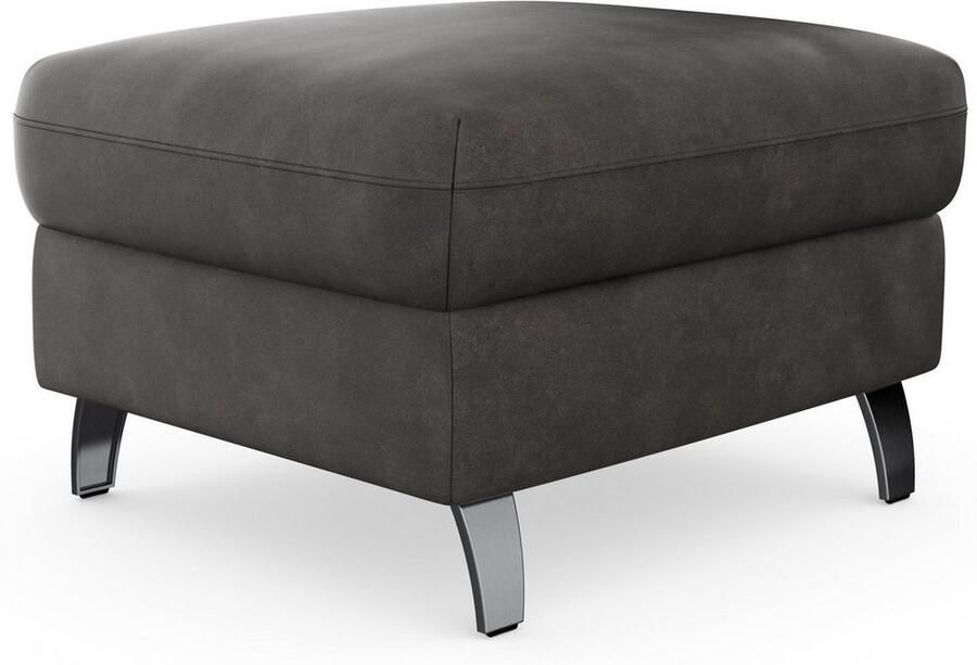 Sit&more Hocker met bergruimte Grenoble met bergruimte en gesatineerde poten - Foto 5