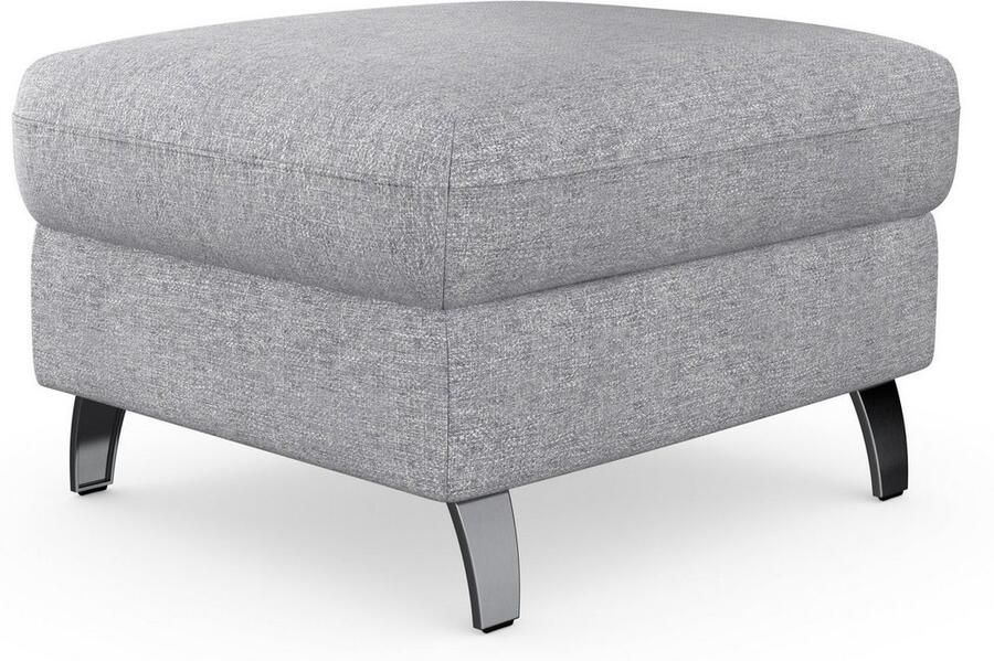 Sit&more Hocker met bergruimte Grenoble met bergruimte en gesatineerde poten - Foto 6