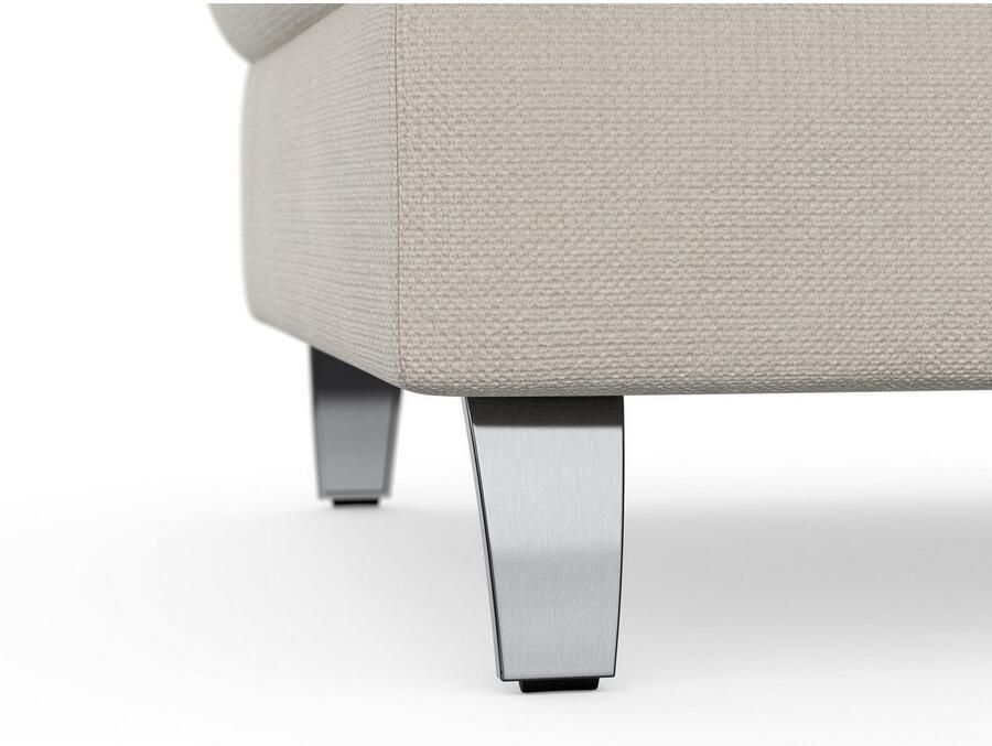 Sit&more Hocker met bergruimte Grenoble met bergruimte en gesatineerde poten - Foto 3