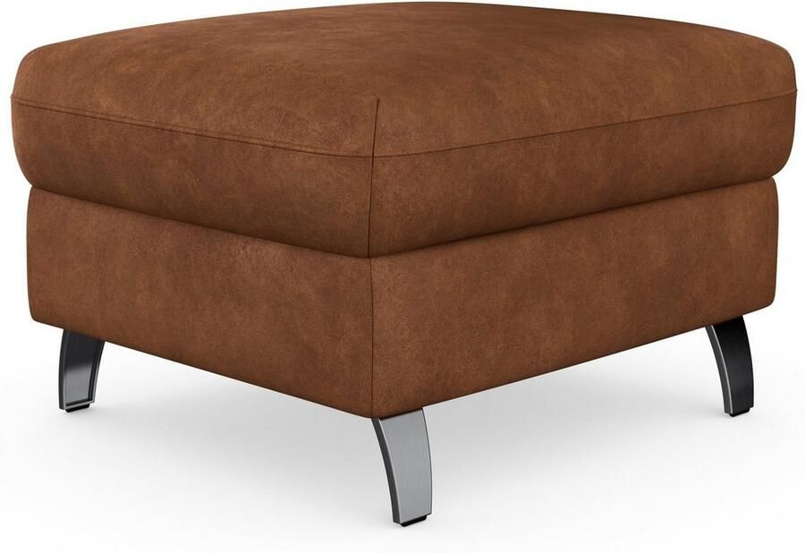 Sit&more Hocker met bergruimte Grenoble met bergruimte en gesatineerde poten - Foto 4