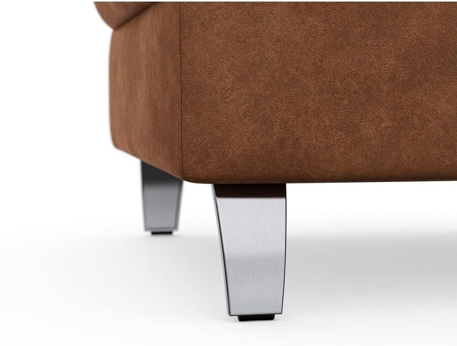 Sit&more Hocker met bergruimte Grenoble met bergruimte en gesatineerde poten - Foto 3