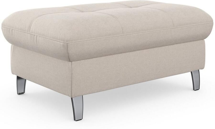 Sit&more Hocker met bergruimte Maggiore met bergruimte en moderne metalen poten - Foto 6