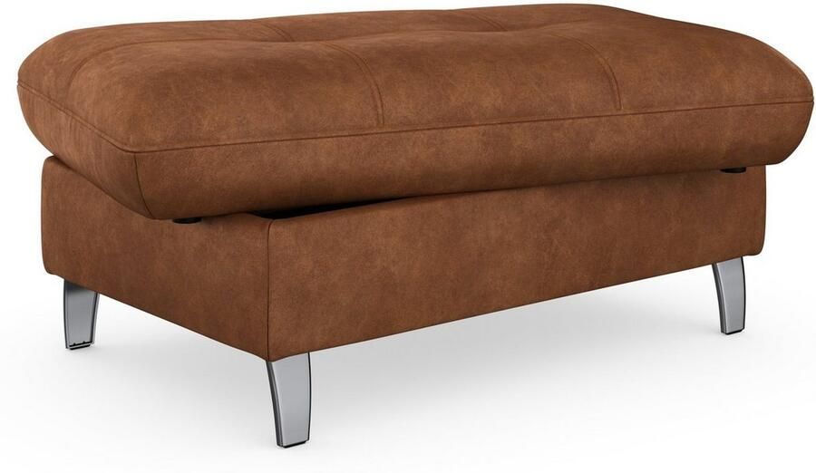 Sit&more Hocker met bergruimte Maggiore met bergruimte en moderne metalen poten - Foto 6