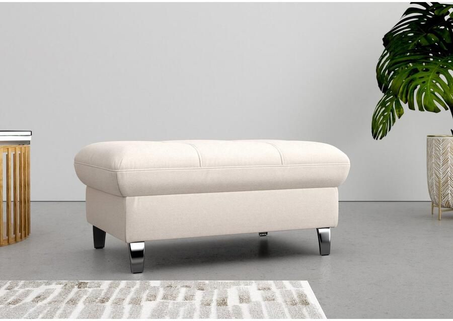 Sit&more Hocker met bergruimte Maggiore met bergruimte en moderne metalen poten - Foto 4
