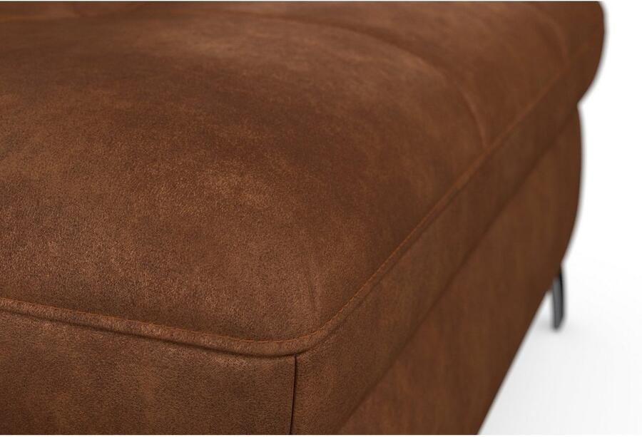 Sit&more Hocker met bergruimte Maggiore met bergruimte en moderne metalen poten - Foto 5