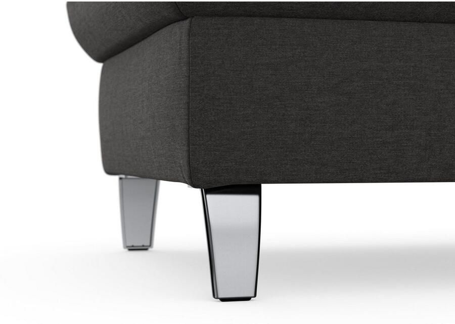 Sit&more Hocker met bergruimte Maggiore met bergruimte en moderne metalen poten - Foto 3