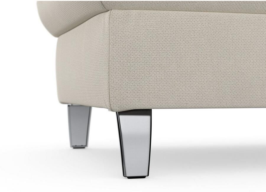 Sit&more Hocker met bergruimte Maggiore met bergruimte en moderne metalen poten - Foto 3